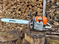 Stihl 066 met Expansie uitlaat